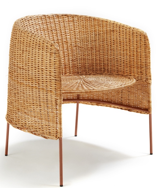 Caribe Natural Lounge Chair Lounge chair Outdoor ames