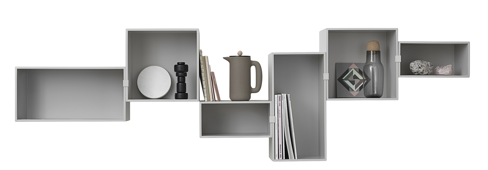 Mini Stacked Storage System 2.0 Shelf system Muuto