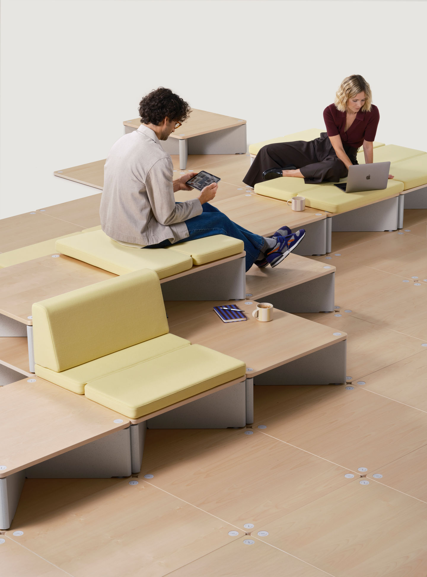 Reset Platform modular platform system Vitra