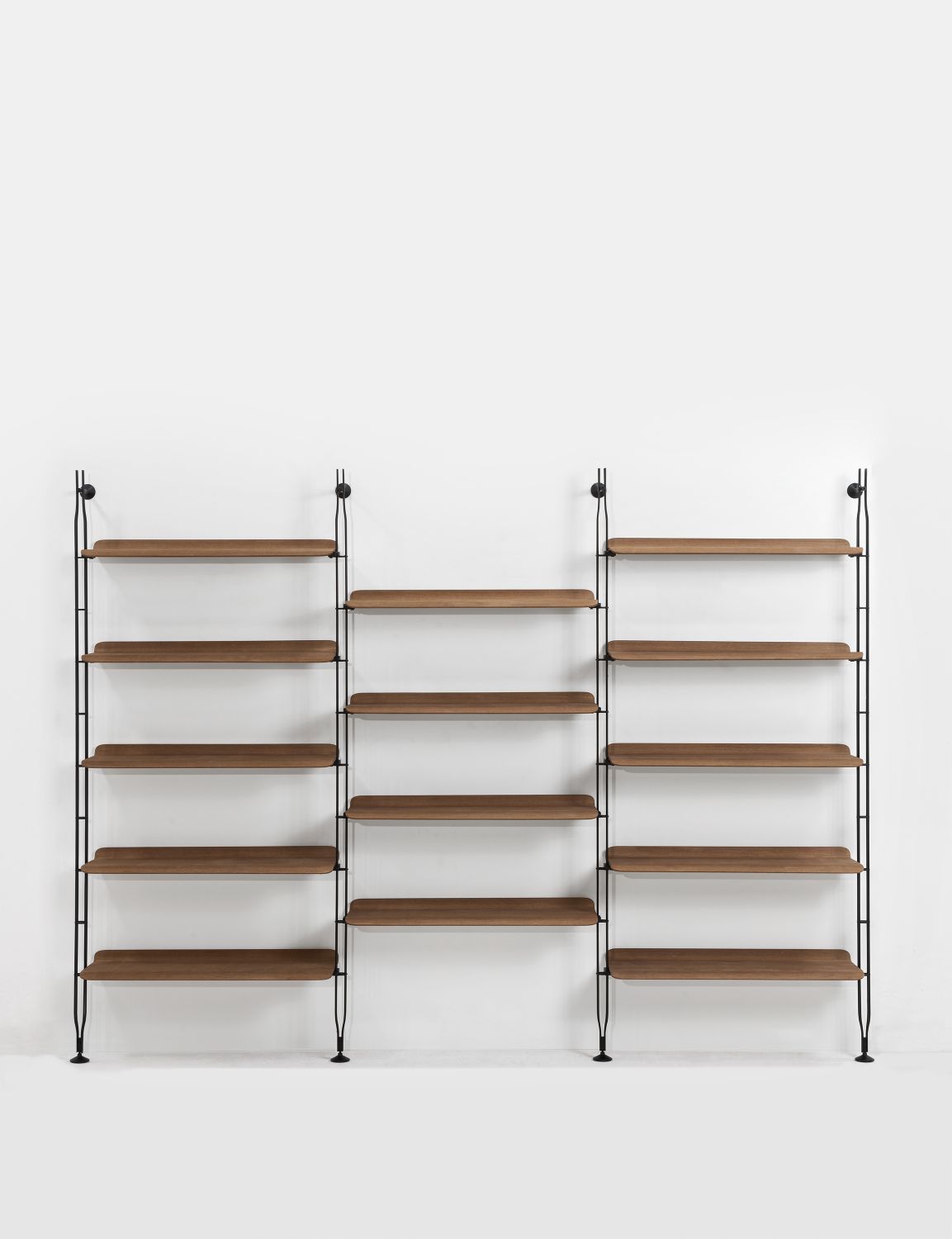 Adam Wood Shelf small dark wood Kartell