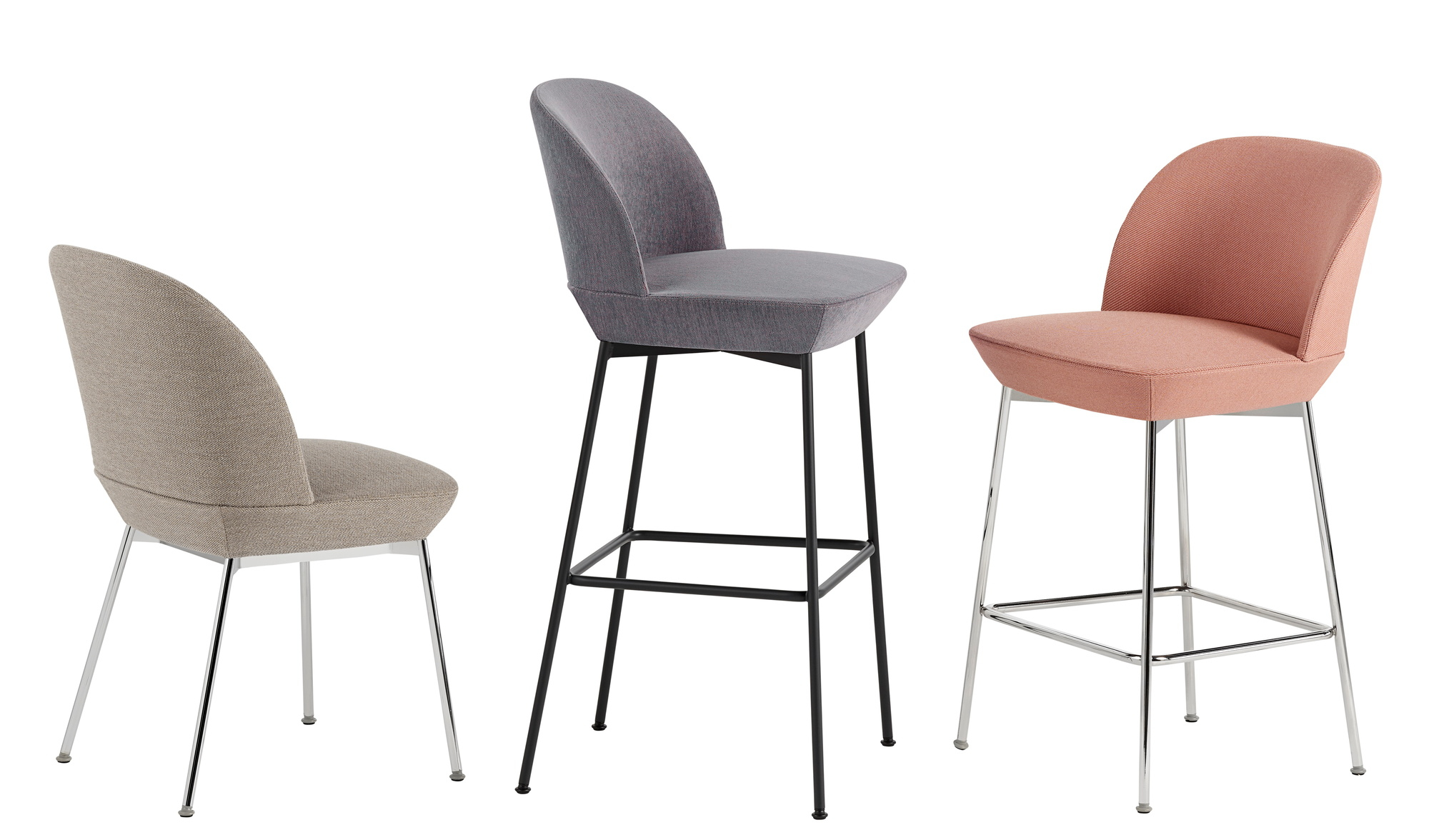 Oslo Counter Stool Bar stool H 65 cm Muuto