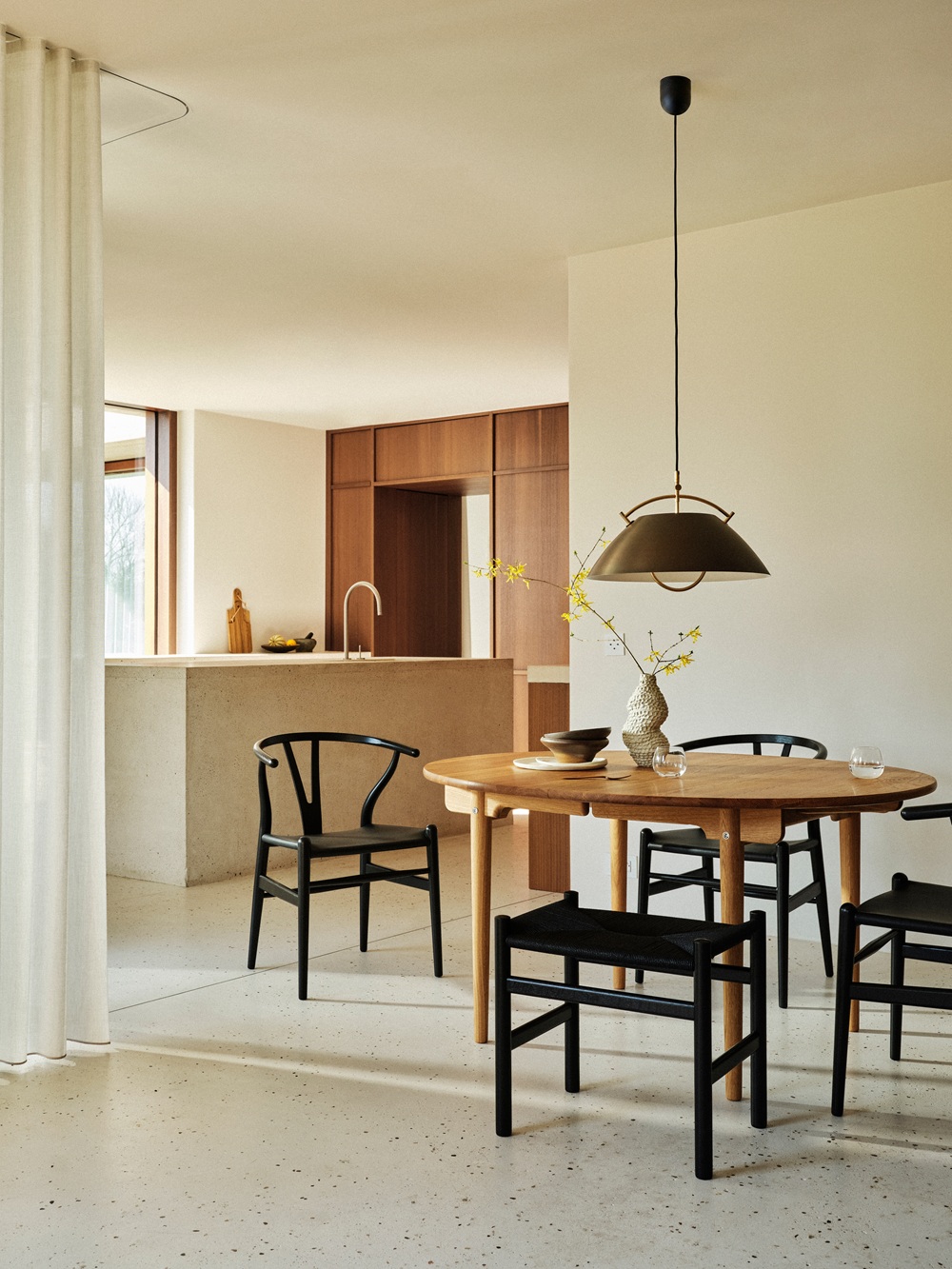 CH24P Wishbone Chair / Y-Chair 4-piece set Carl Hansen & Søn