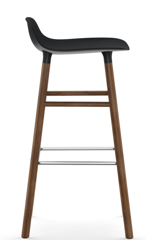 Form Barstool  H 75 cm Wood Normann Copenhagen
