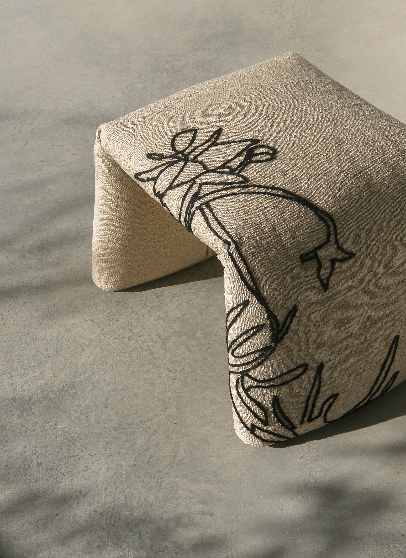 Folded Flower Bench Bench Nanimarquina 
