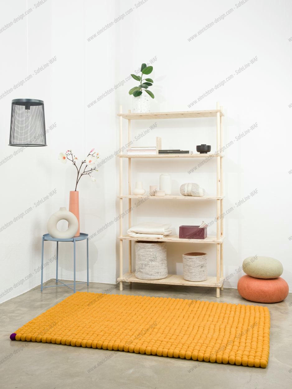 Big One Rectangular Felt carpet 140 x 200 cm myfelt