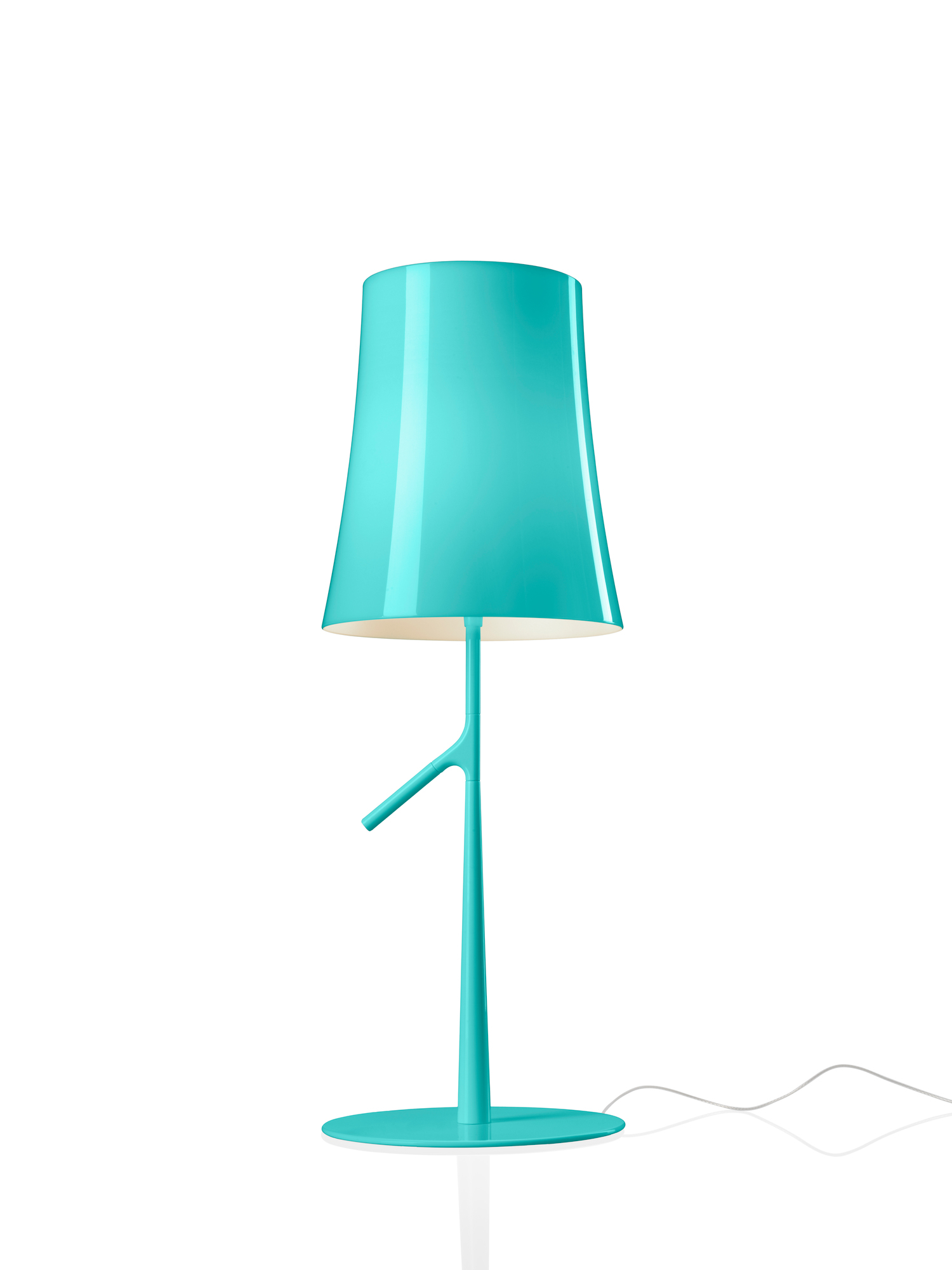 Birdie Grande LED Table lamp Foscarini Aqua green