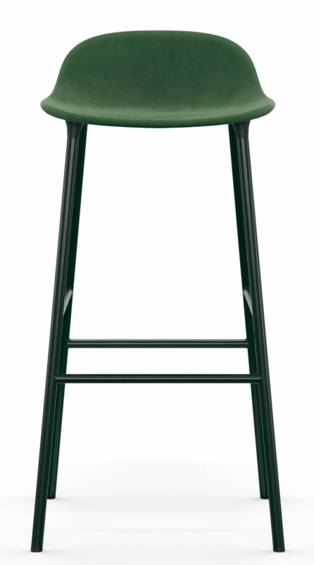 Form Barstool  H 75 cm Steel Upholstered Normann Copenhagen
