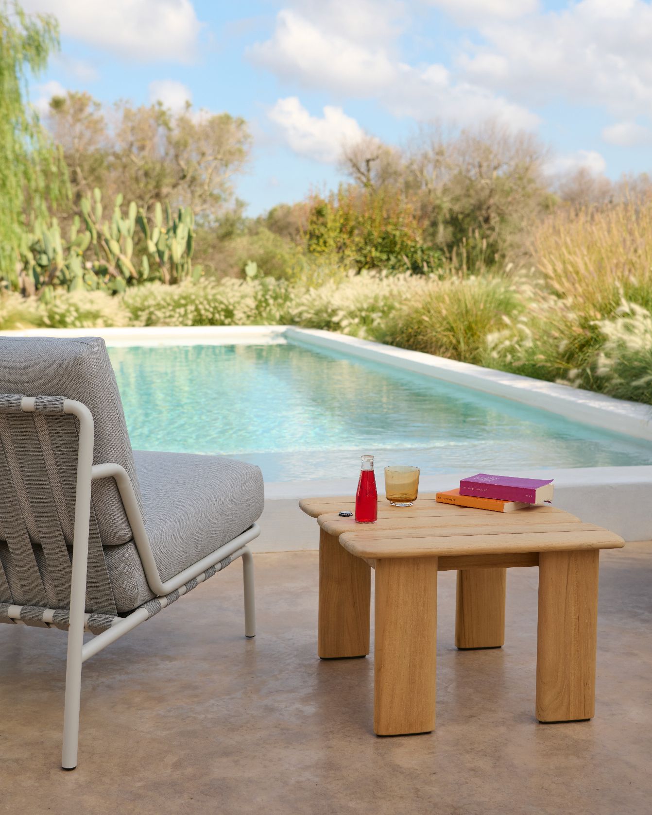 Assemble Coffee Table Coffee Table 55x55 cm Teak Outdoor Muuto 