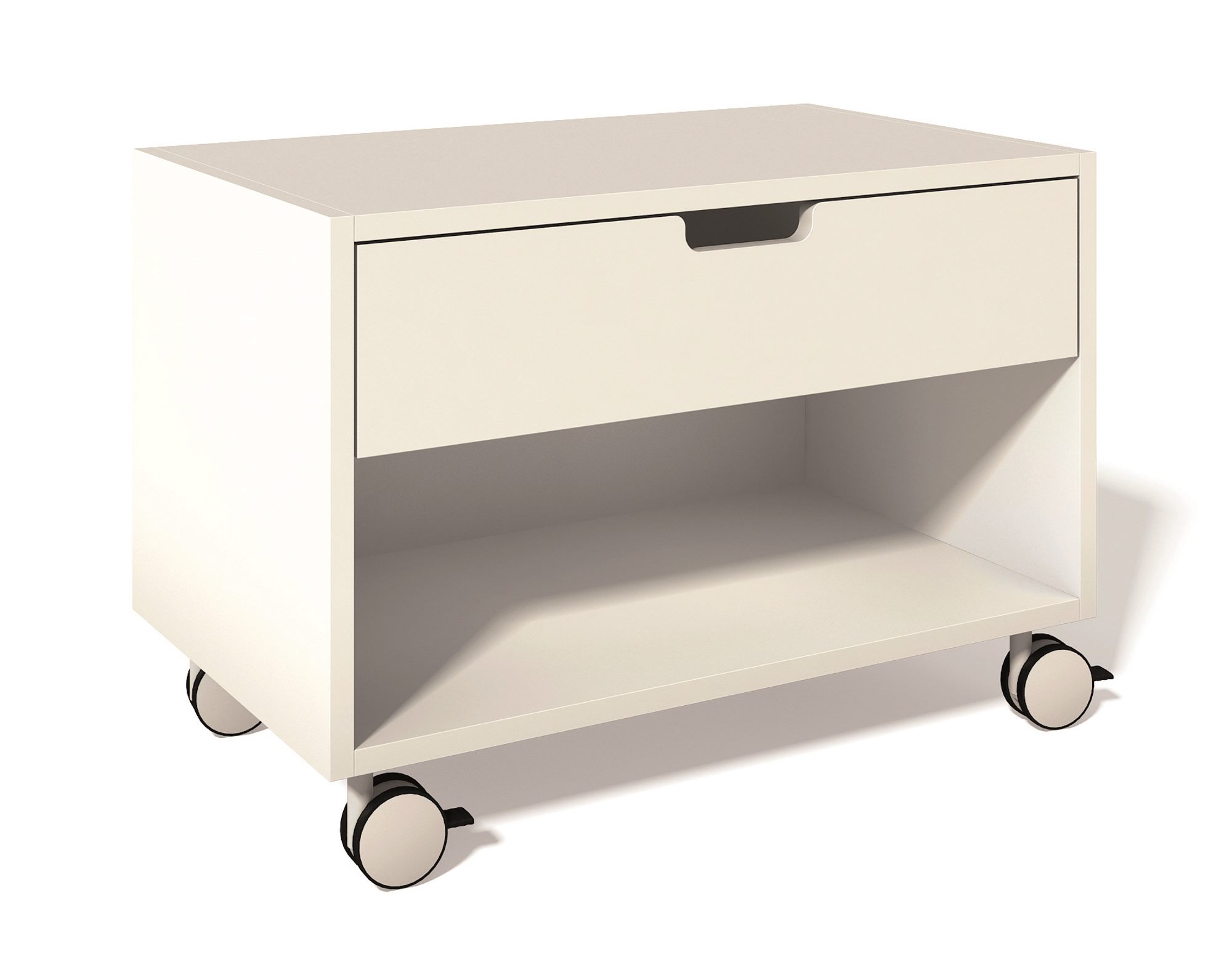 Stack lying bedside table Müller Möbelwerkstätten