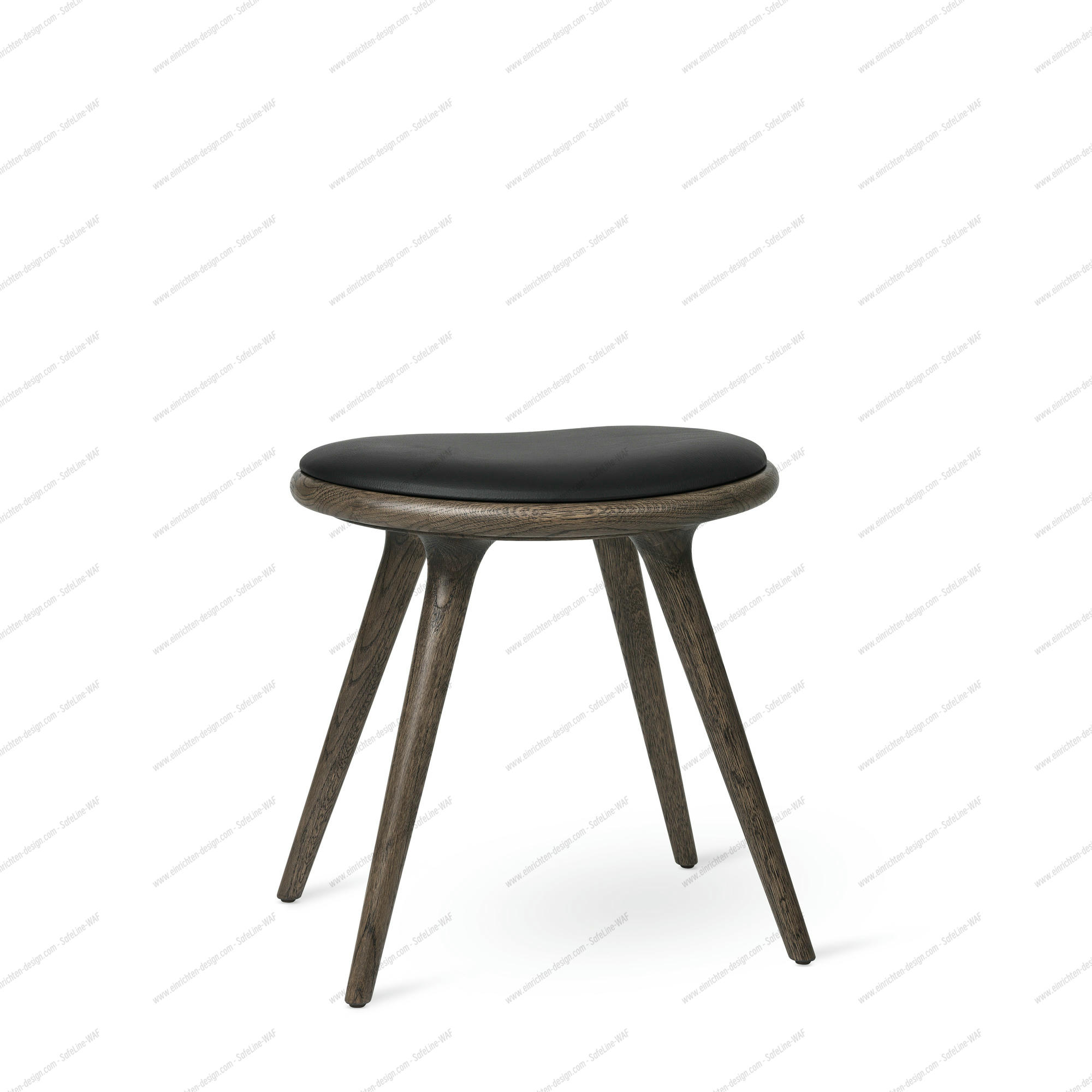 Stool / Barstool Sirka gray stained oak Mater