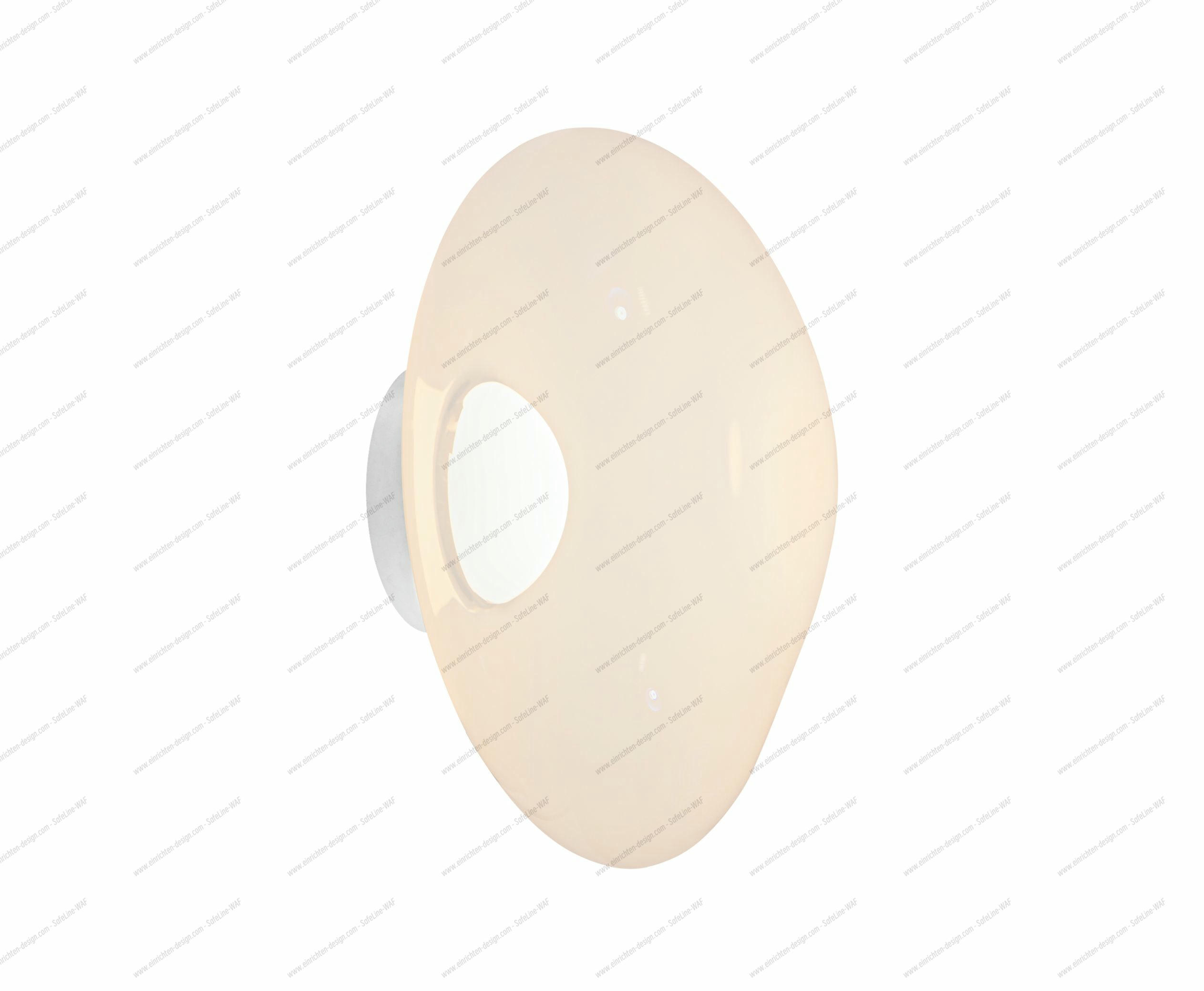 Melt Surface LED Wall Light Opal - Silver Tom Dixon