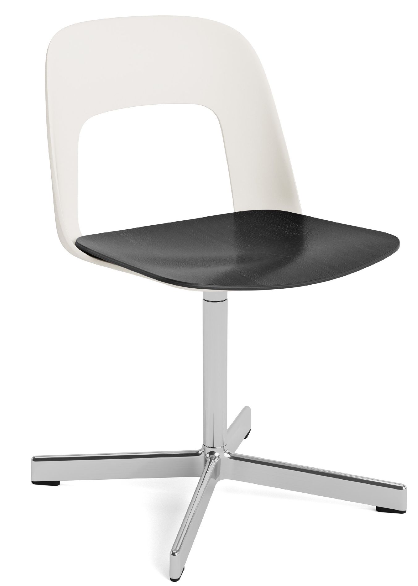 Layout Side Chair 132 4-star swivel base chair Hay 
