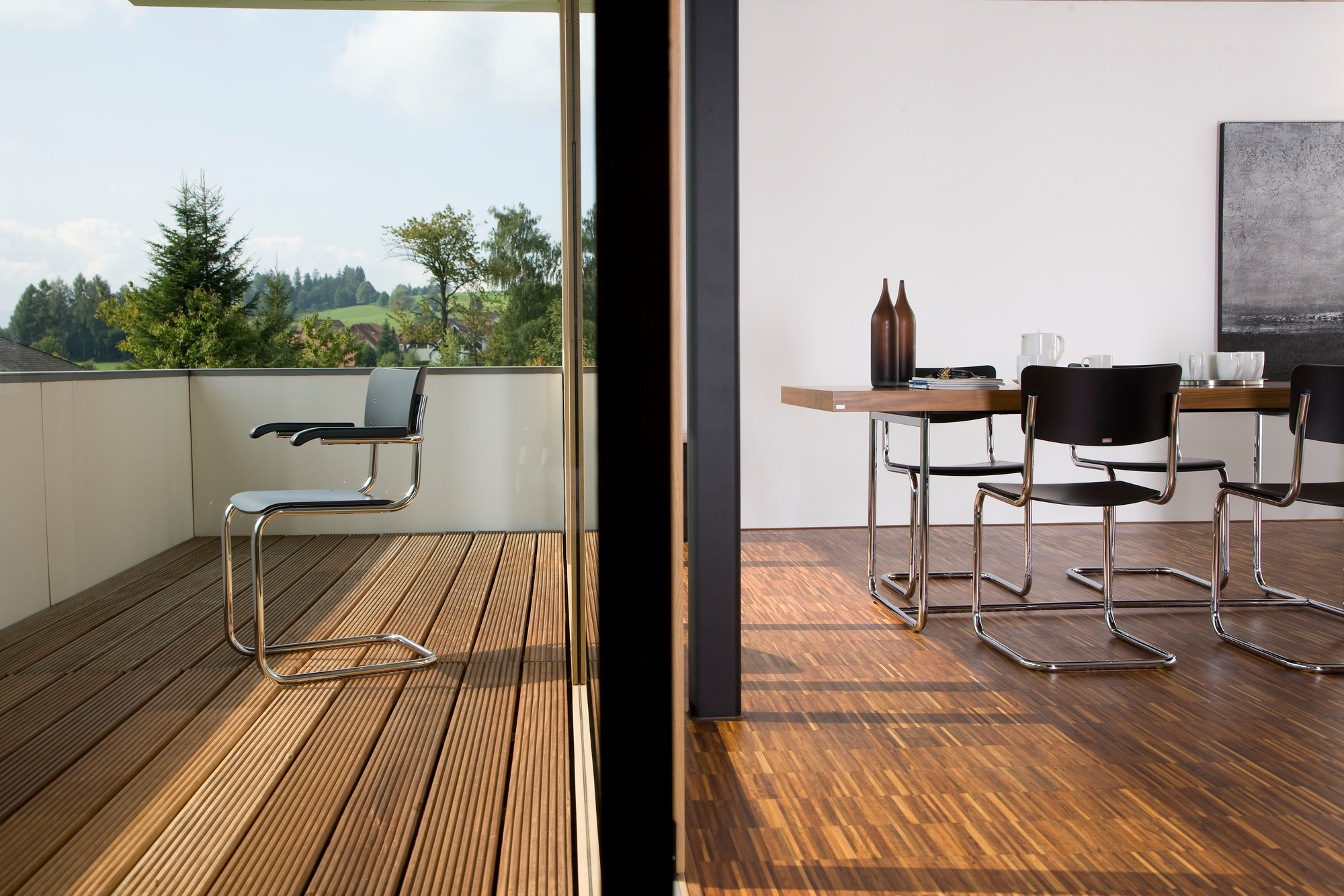 S 43 Tubular steel classic cantilever Thonet