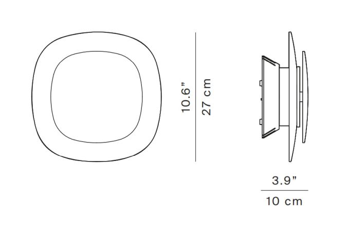 D85 Luthien Wall lamp Luceplan