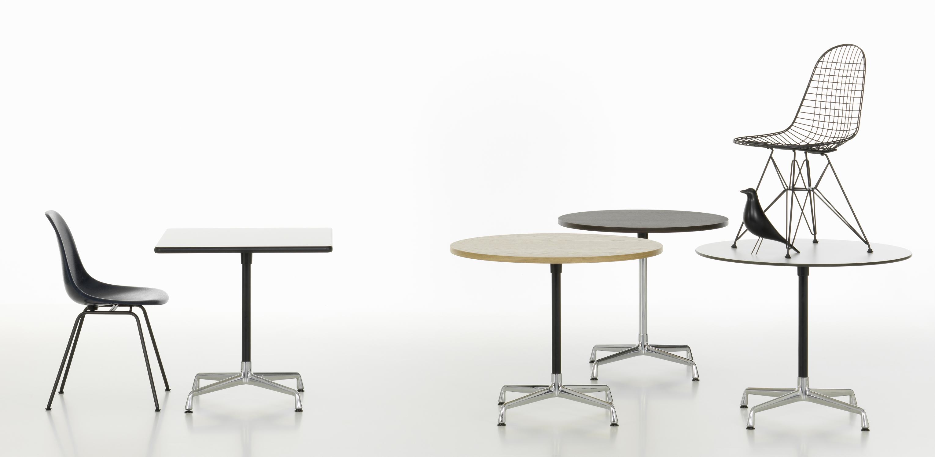 Eames Contract Table round Ø70 cm Vitra