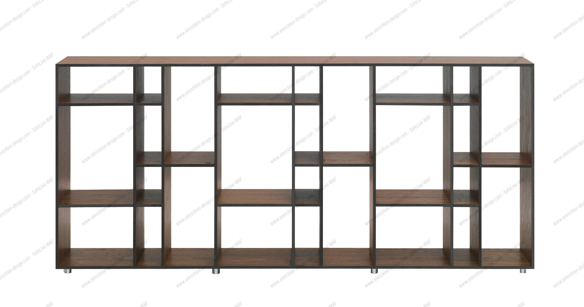 Code 2 wooden shelf MDF American walnut Zeitraum