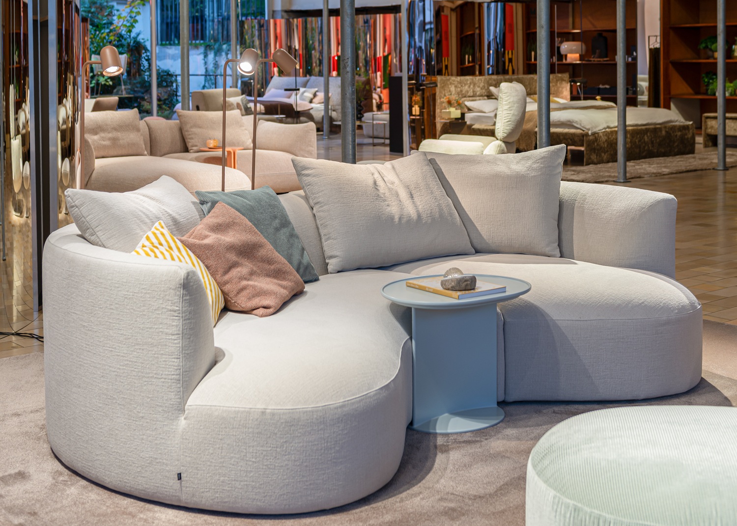 Siwa sofa small with lounger Cor