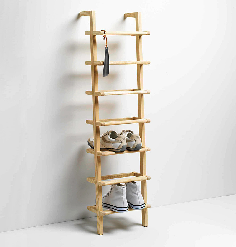 Lady Long shoe shelf Side by Side