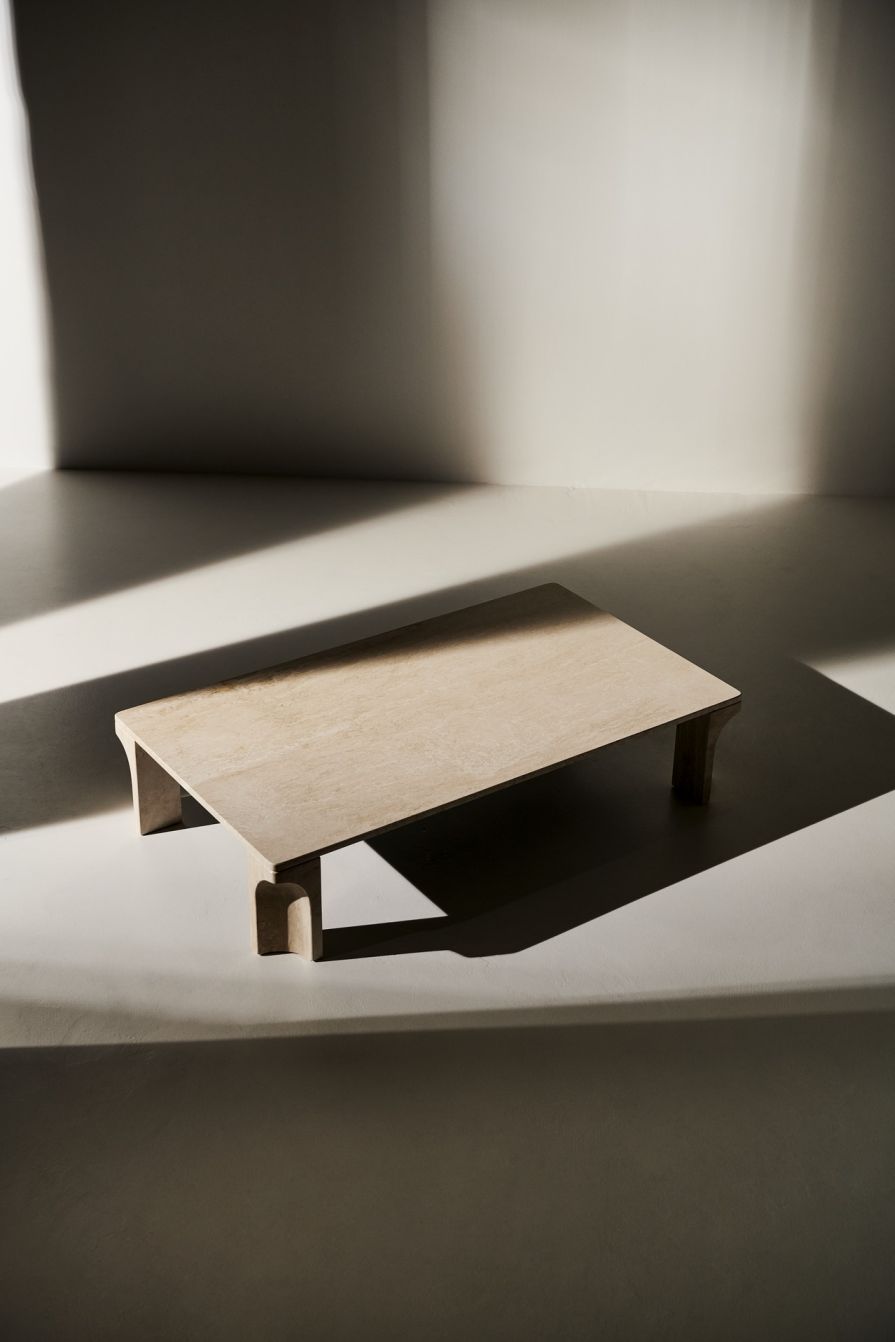 Doric Rectangular Coffee Table Gubi