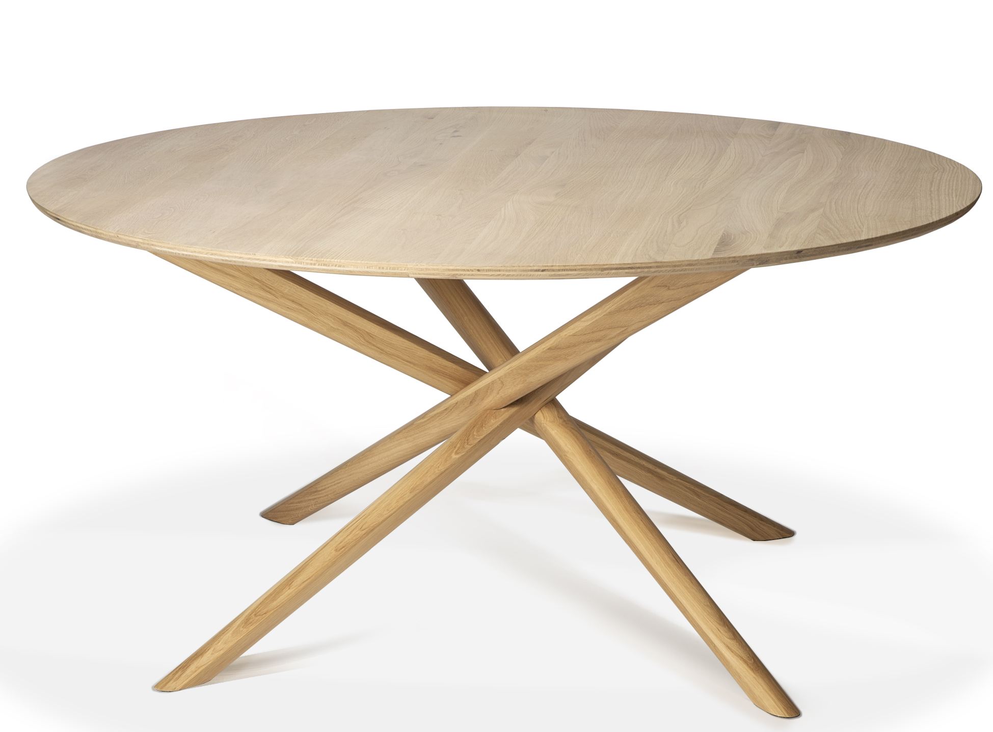 Mikado Oak Table Round Ethnicraft