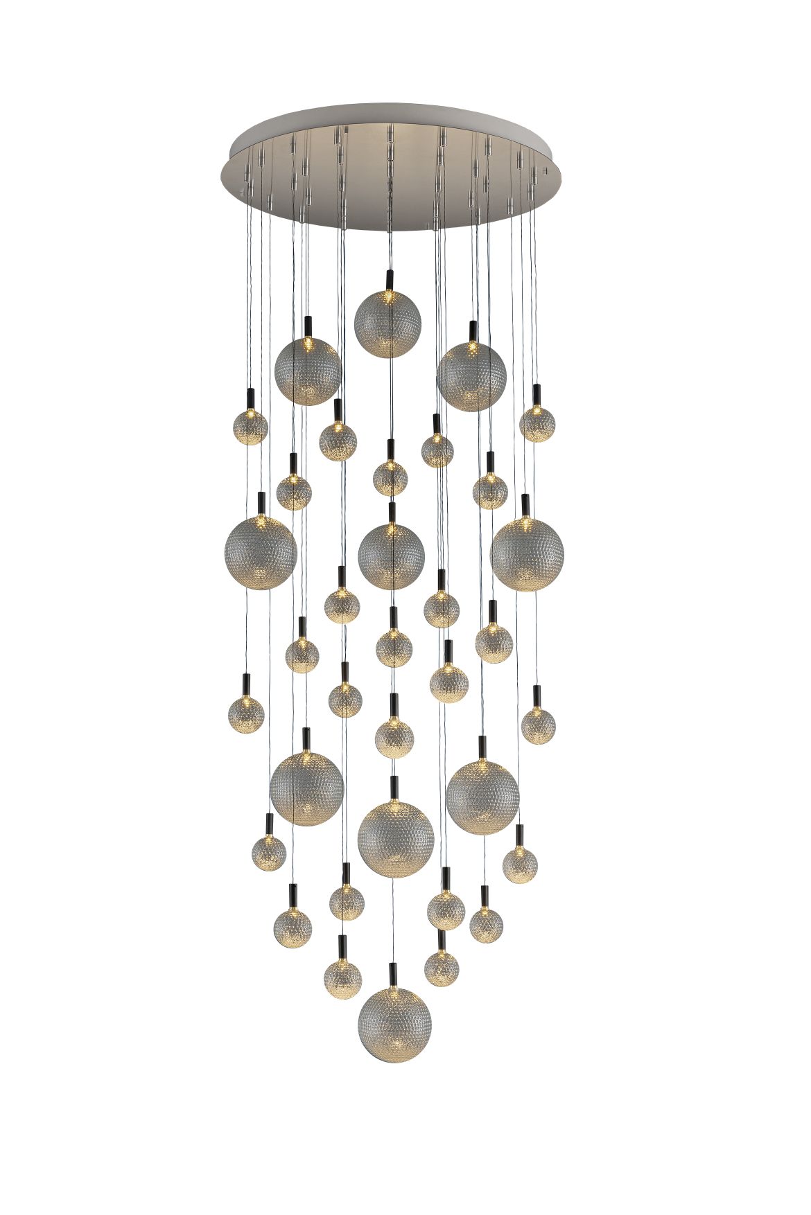 Par 18 Chandelier pendant light Catellani & Smith 25x 16 cm - 10x 8 cm