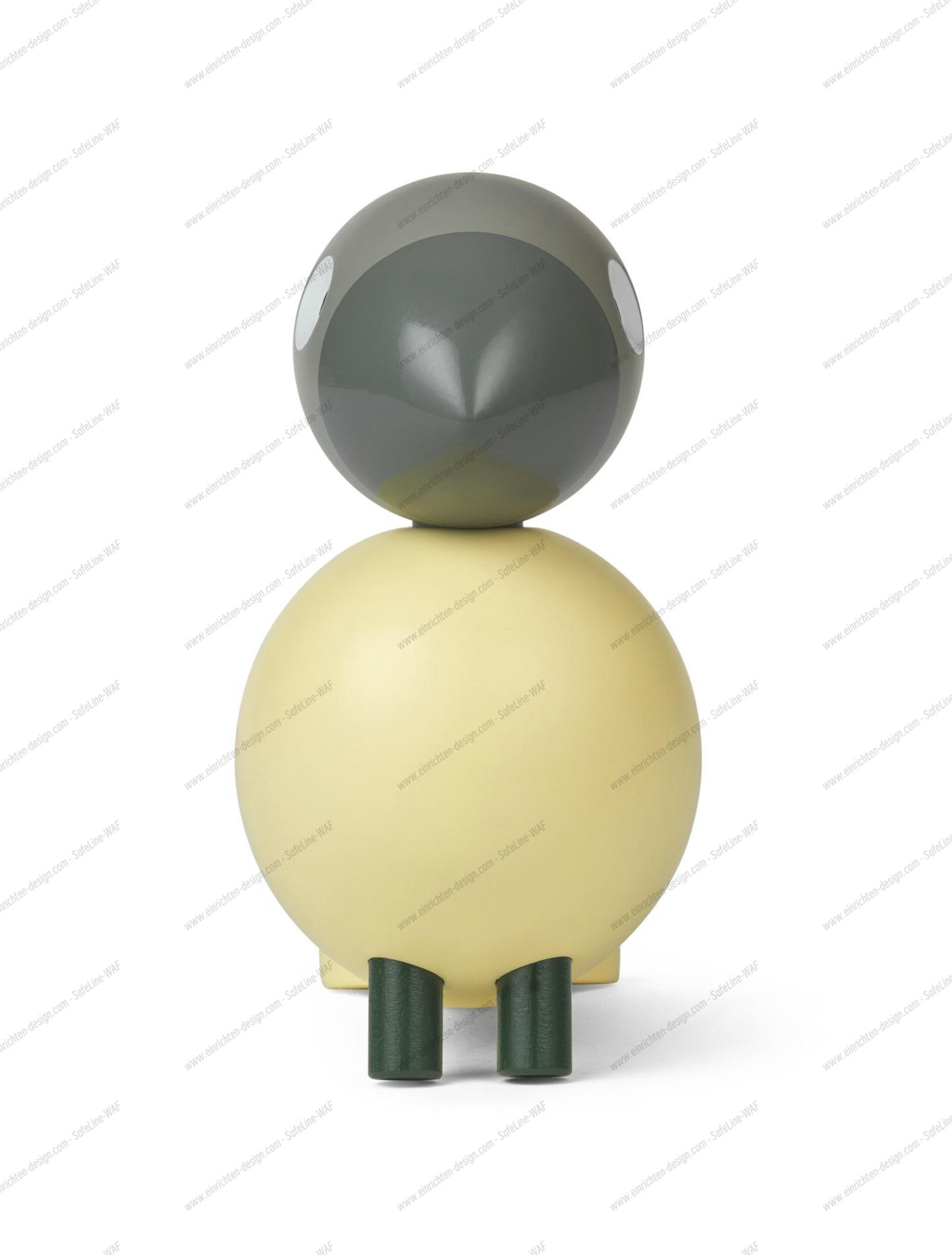 Year Bird Bella 2025 H12.5 cm beige/grey Kay Bojesen
