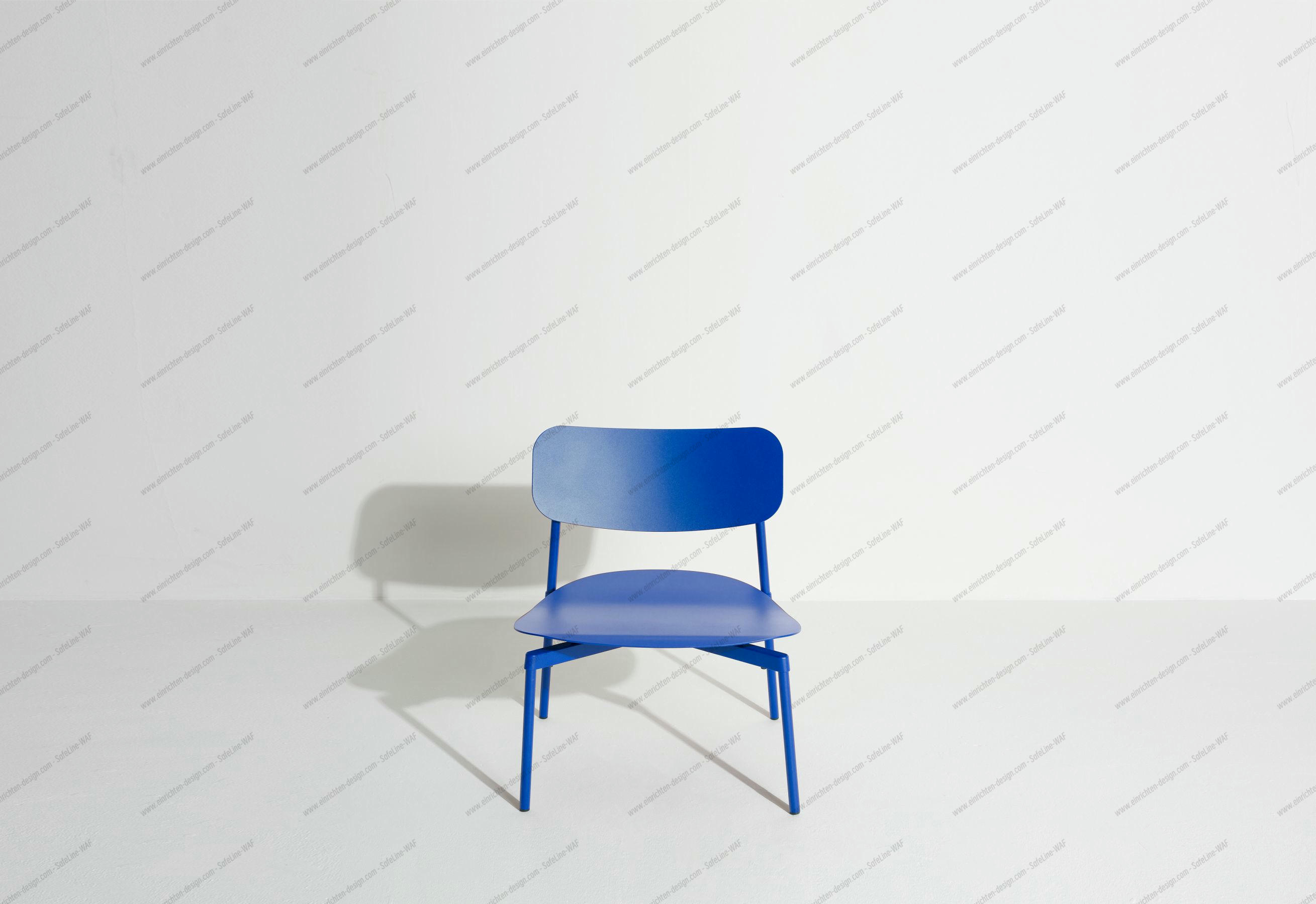 Fromme Lounge Chair Armchair Petite Friture Blue Fromme Lounge Chair Armchair Petite Friture Blue