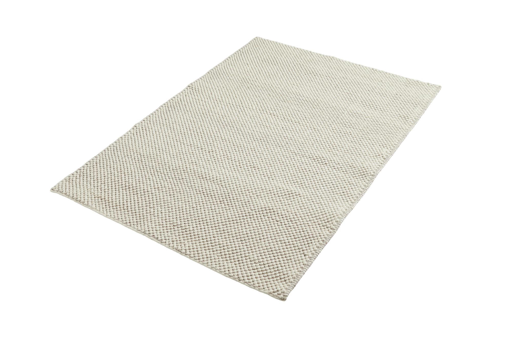 Tact Carpet T170 x B240 cm White Grey Woud SINGLE PIECES