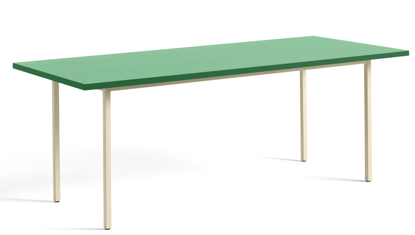  Two Colour Table Table Length 200 cm Hay Mint green - ivory