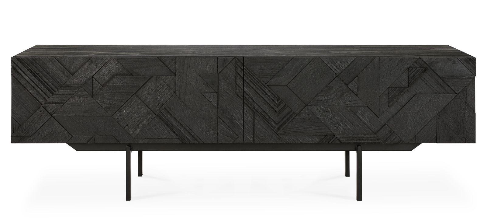 Graphic TV cupboard Teak Ethnicraft