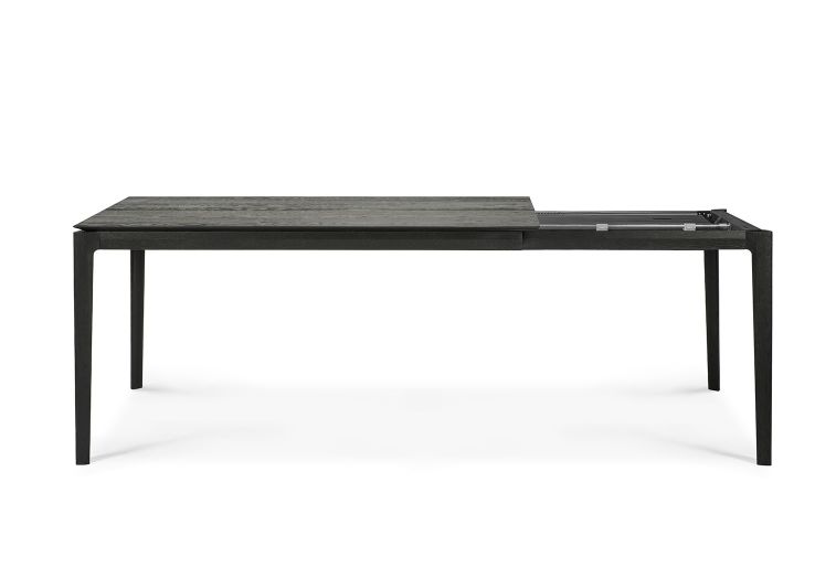 Bok Extendable Table Oak Black Ethnicraft