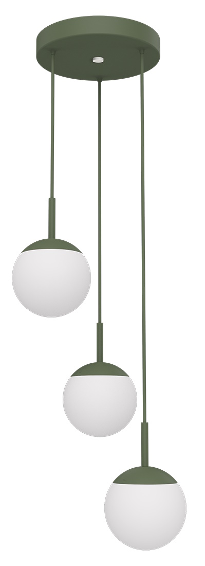 Mooon Triple Suspension Ø 15 cm pendant light Fermob Mooon Triple Suspension Ø 15 cm pendant light Fermob