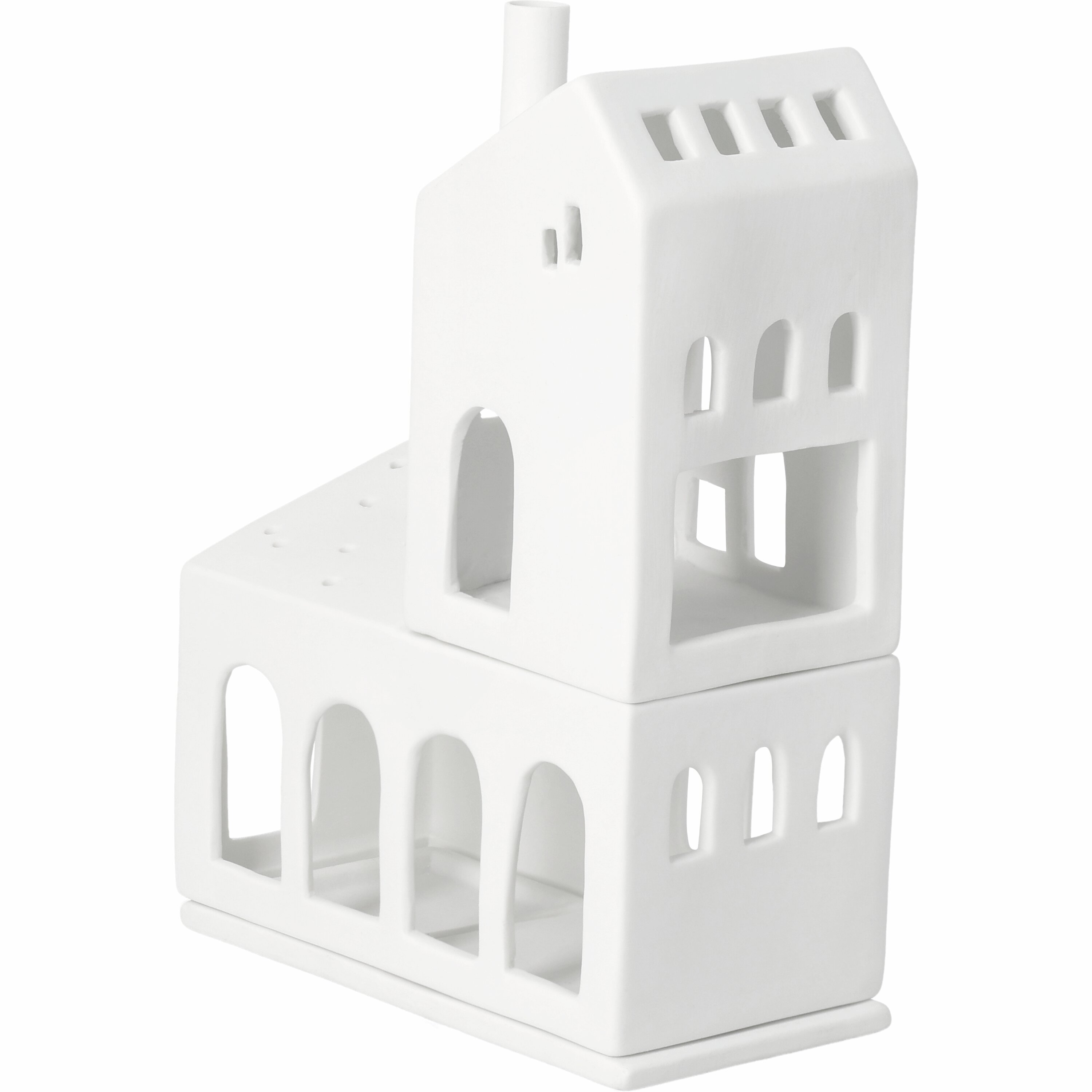 Light house Stacking house of arches Wheels