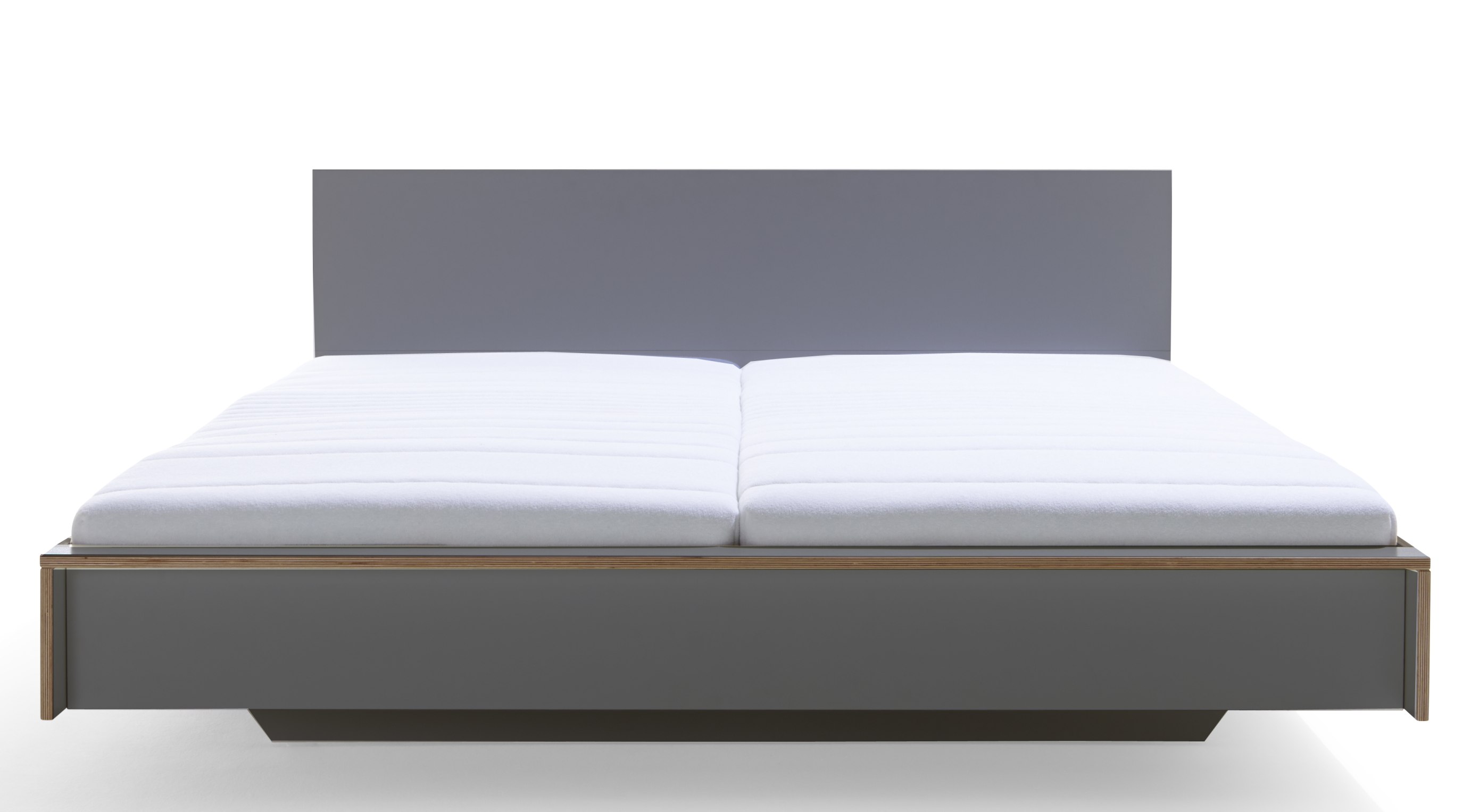Headboard for Flai Double bed white Müller Möbelwerkstätten