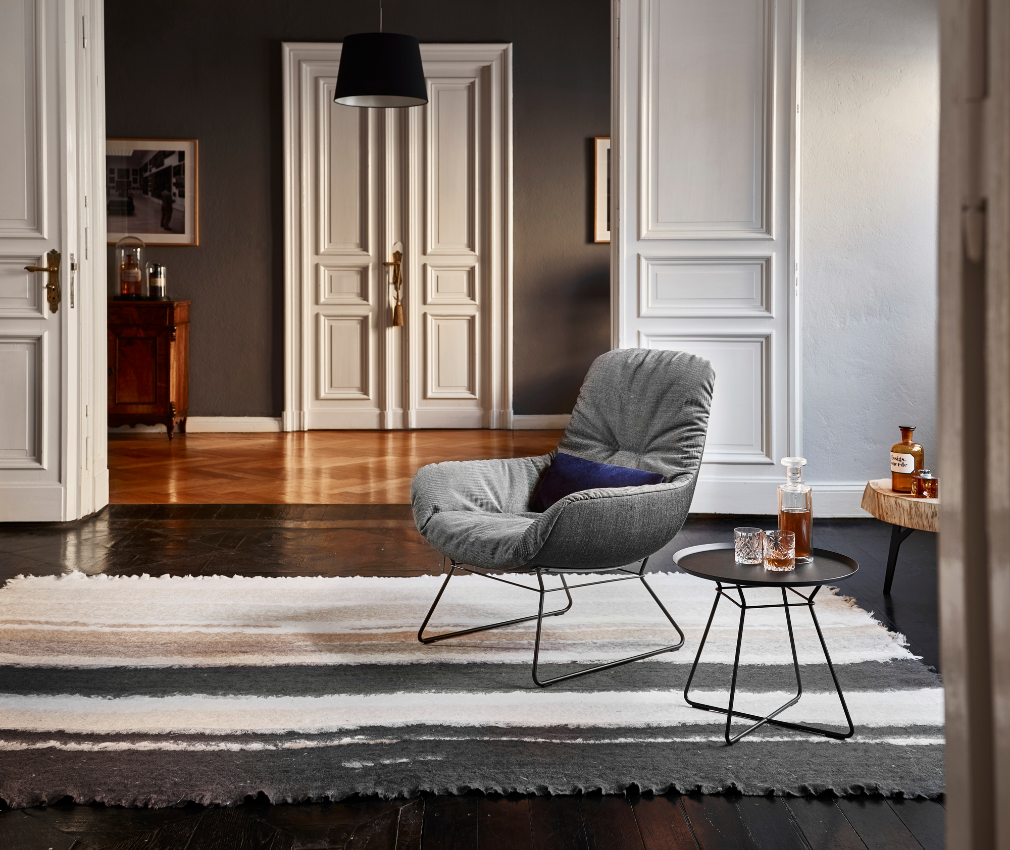 Leya cocktail lounge chair Freifrau Manufaktur