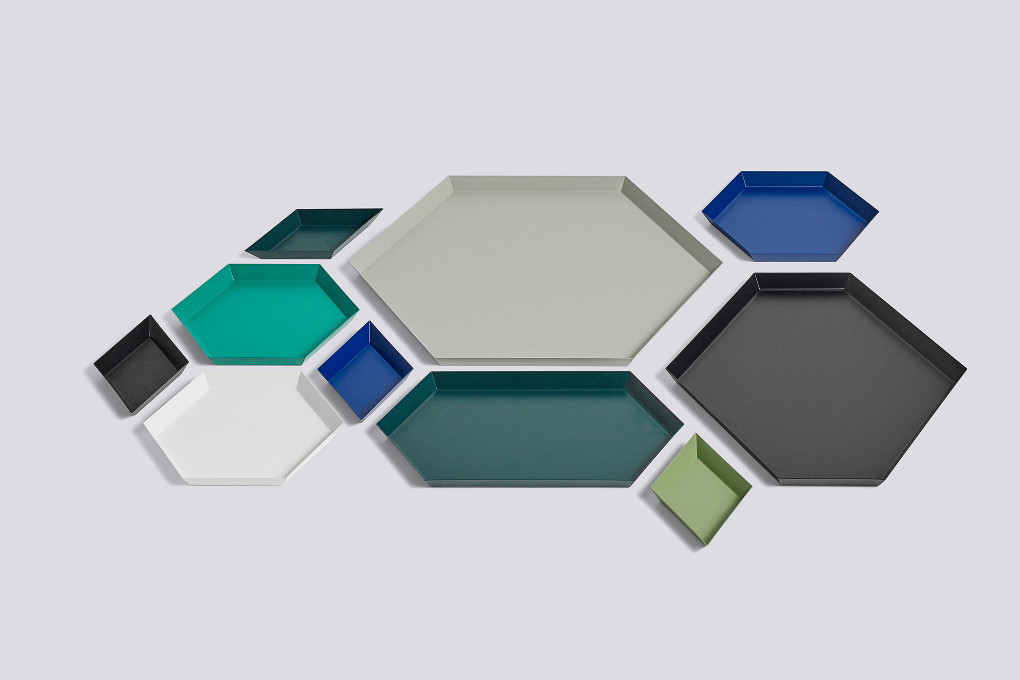 Kaleido Tray XL Grey Hay SINGLE PIECES
