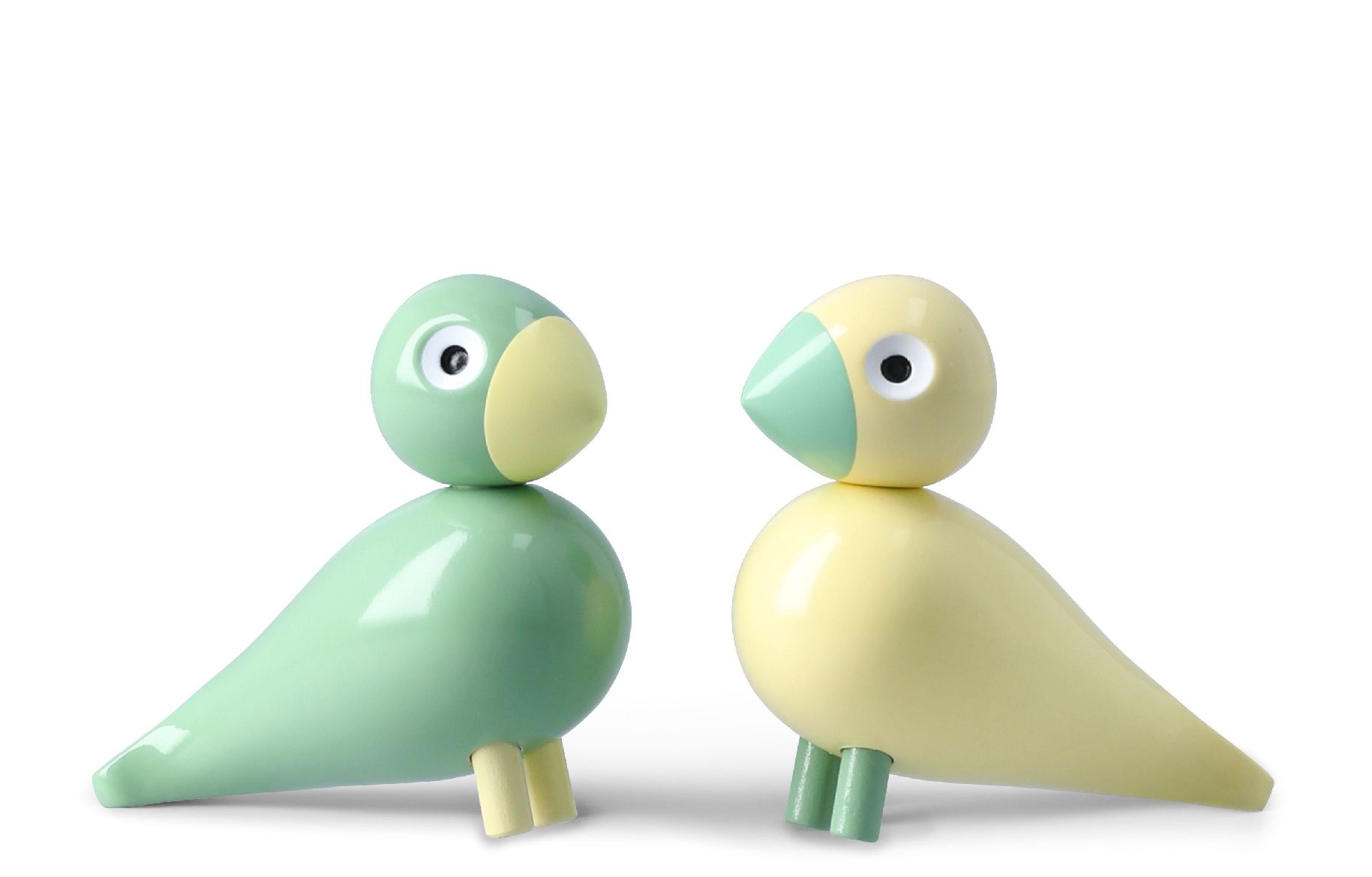 Easter Birds 2026 Liliput yellow/green set Kay Bojesen