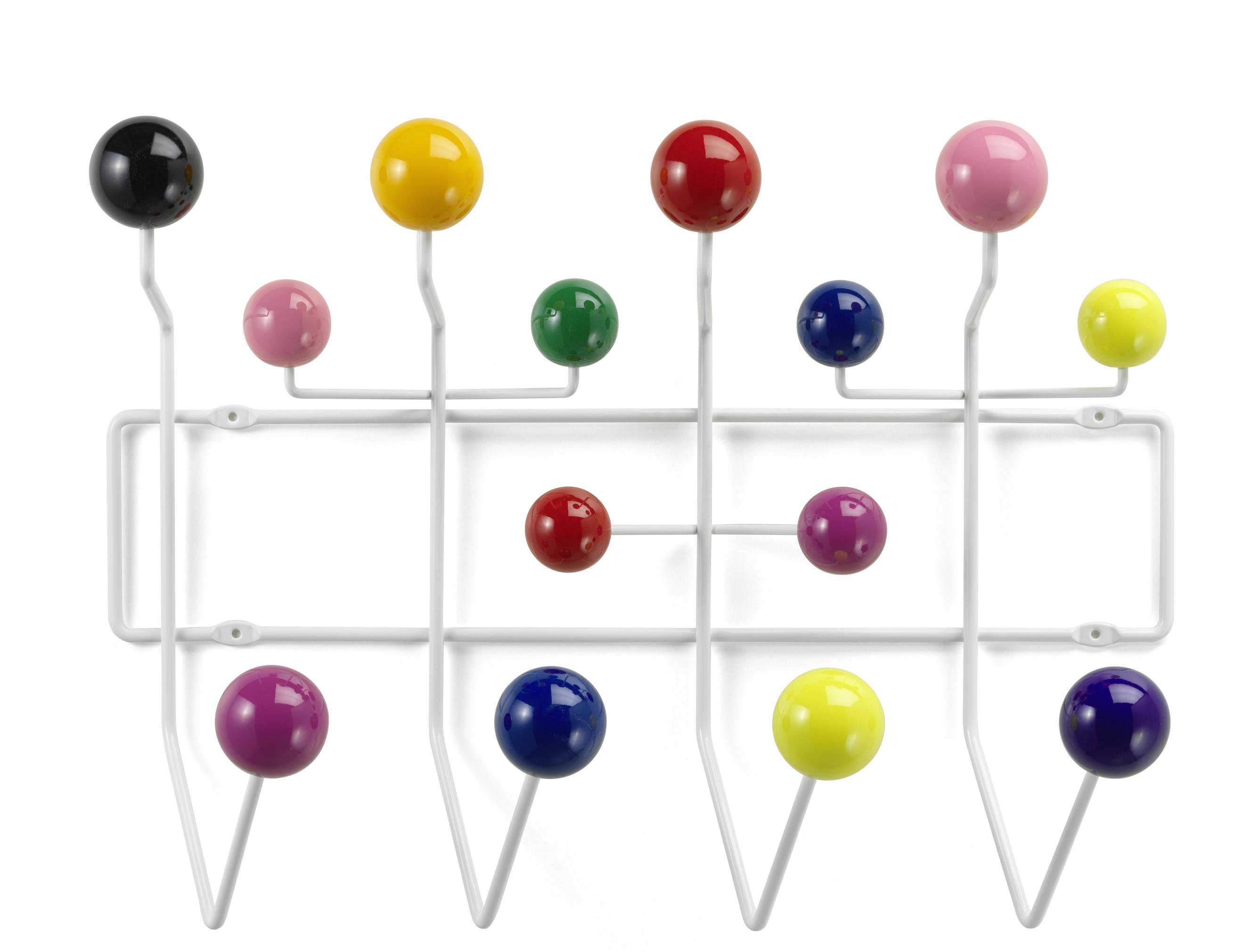 Eames Hang it all coat rack multicoloured Vitra 