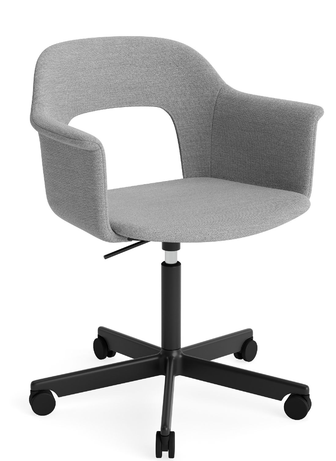 Layout Armchair 244 Armchair 5-star base Hay 