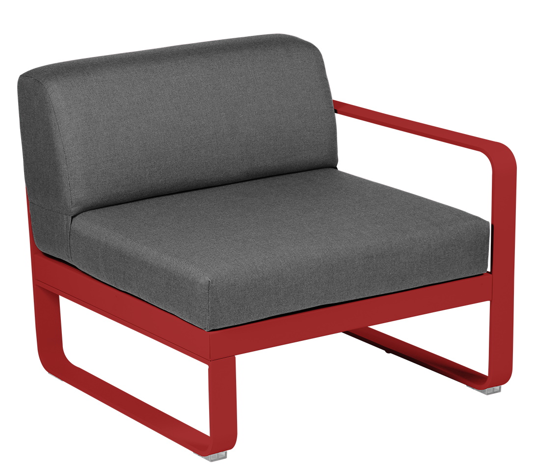 Bellevie 1-Seater Module Right Sofa Outdoor Fermob   