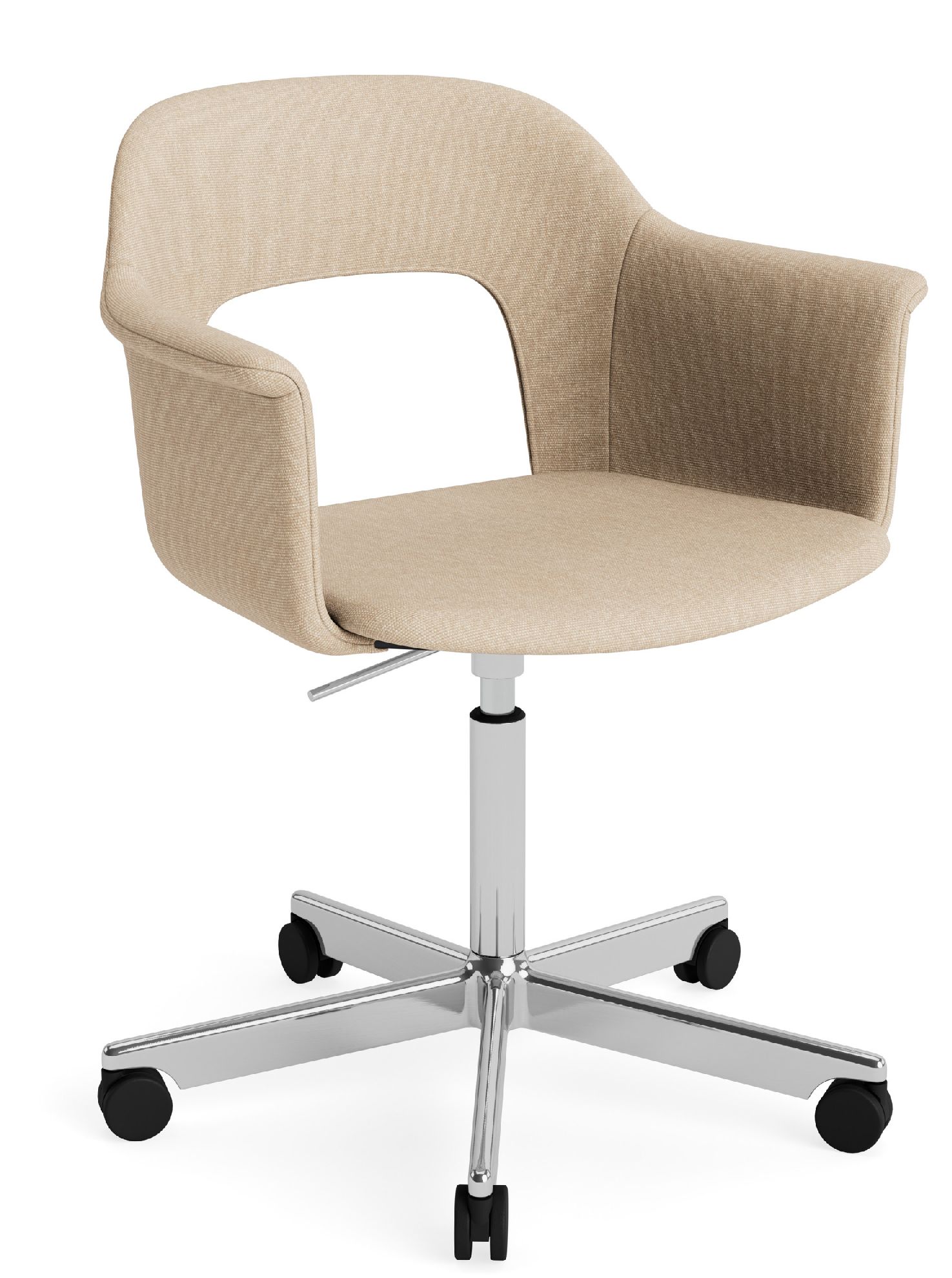 Layout Armchair 244 Armchair 5-star base Hay 