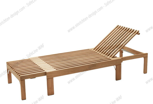 Riviera Sunbed Outdoor Skagerak by Fritz Hansen