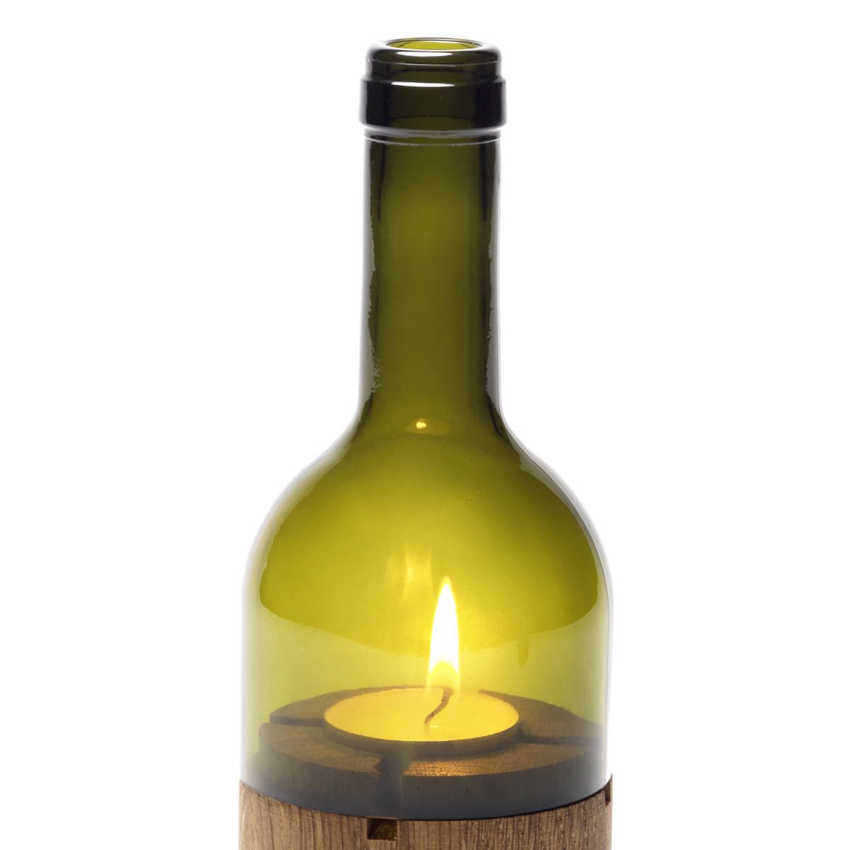 Replacement glass for wine light green Side by Side SINGLE PIECES
