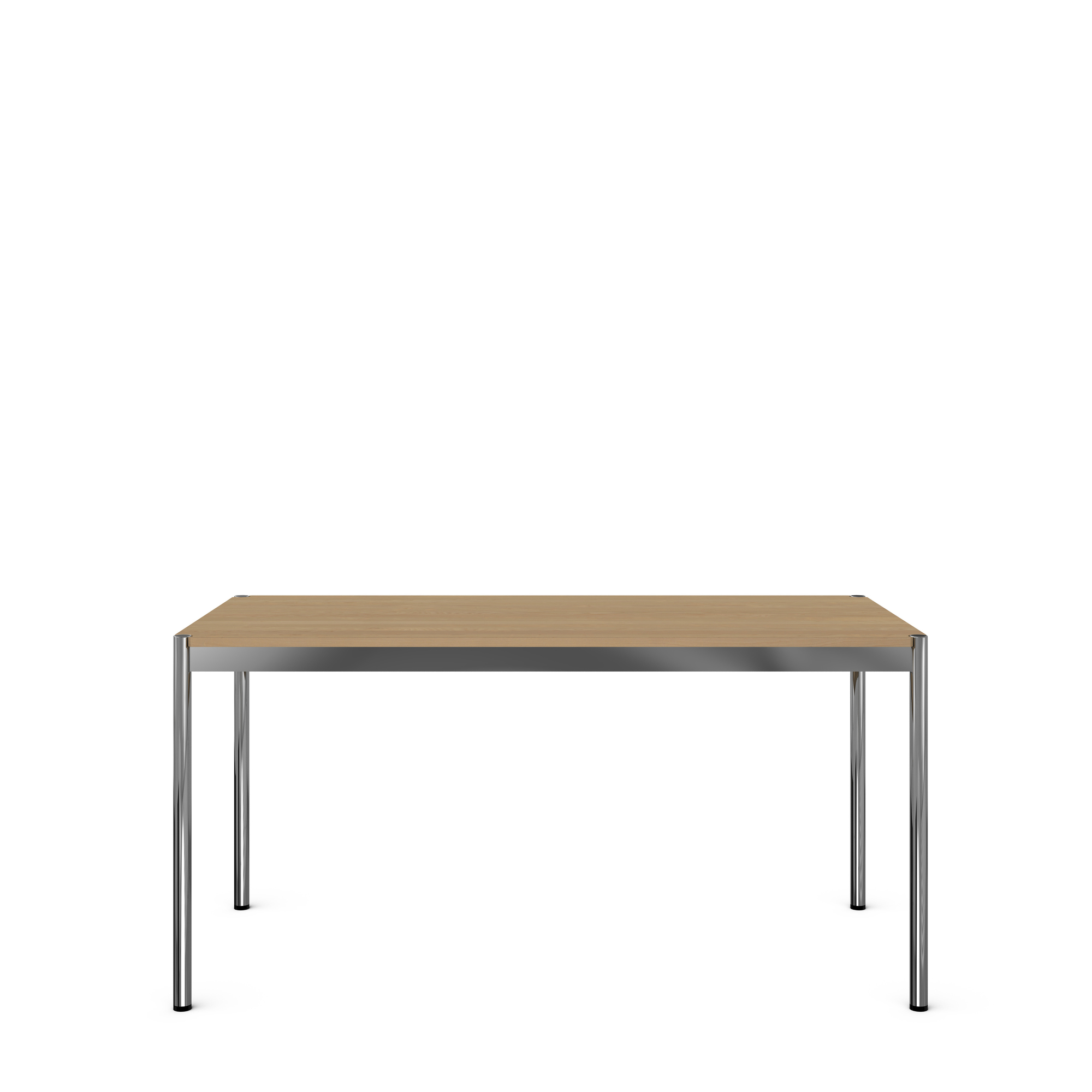USM Haller Tisch 175 x 100 cm eiche furniert, lackiert schwarz