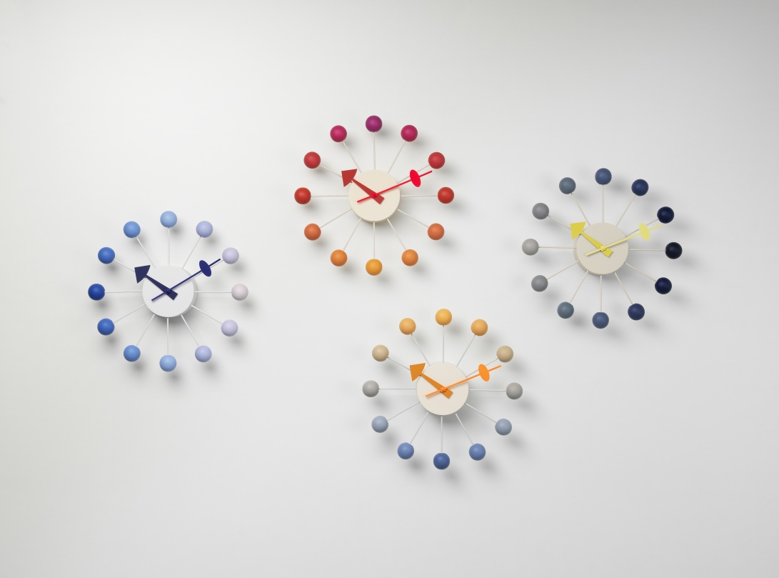 Ball Clock Wall Clock Dawn Vitra LIMITED EDITION