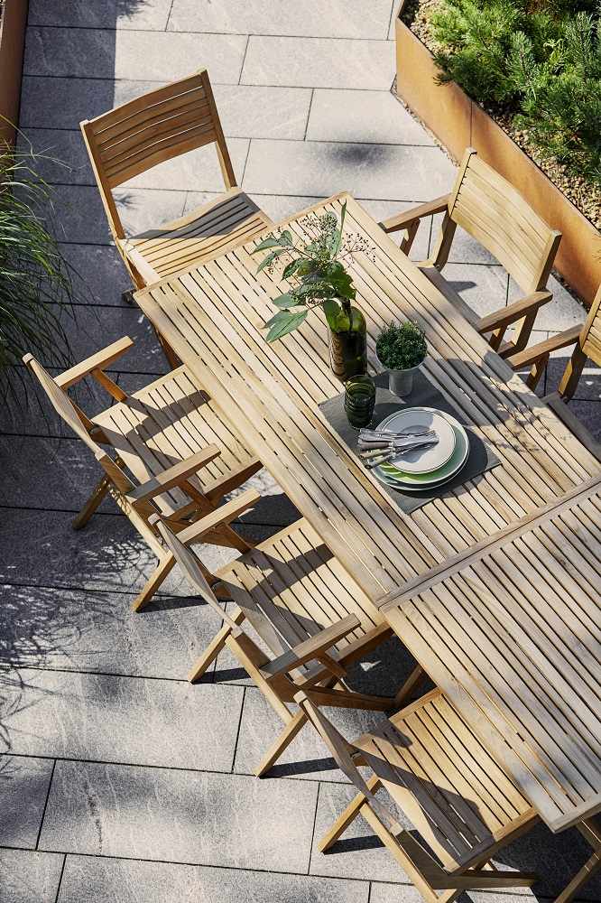 Flip Outdoor Folding chair Set of 2 Cane-Line