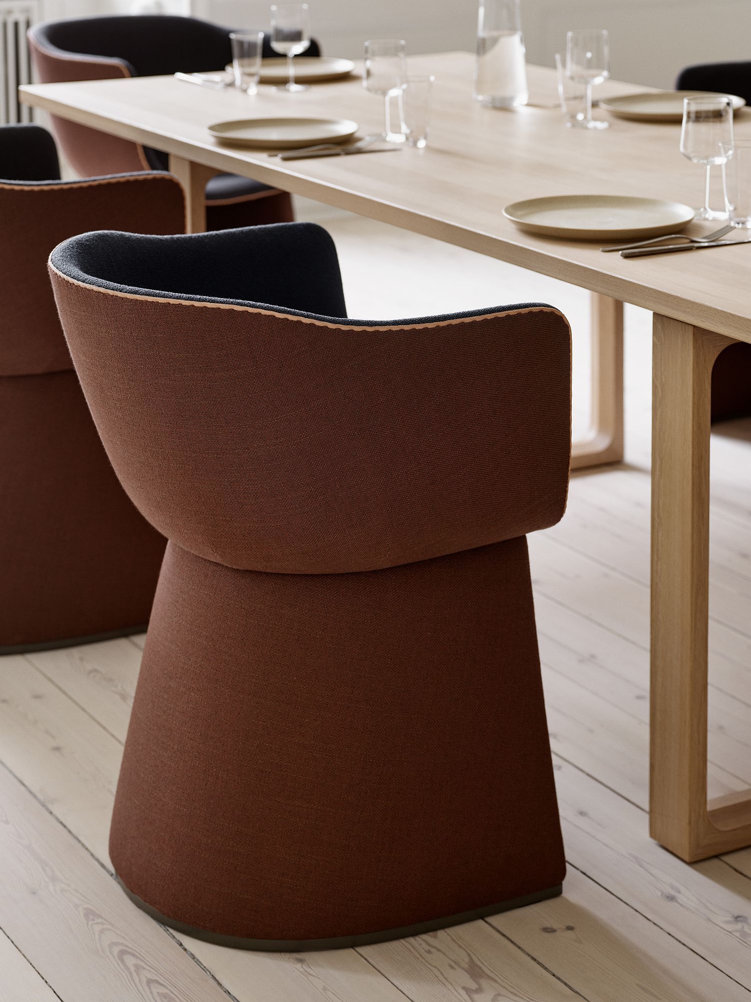 Monolit lounge chair / dining chair Fritz Hansen