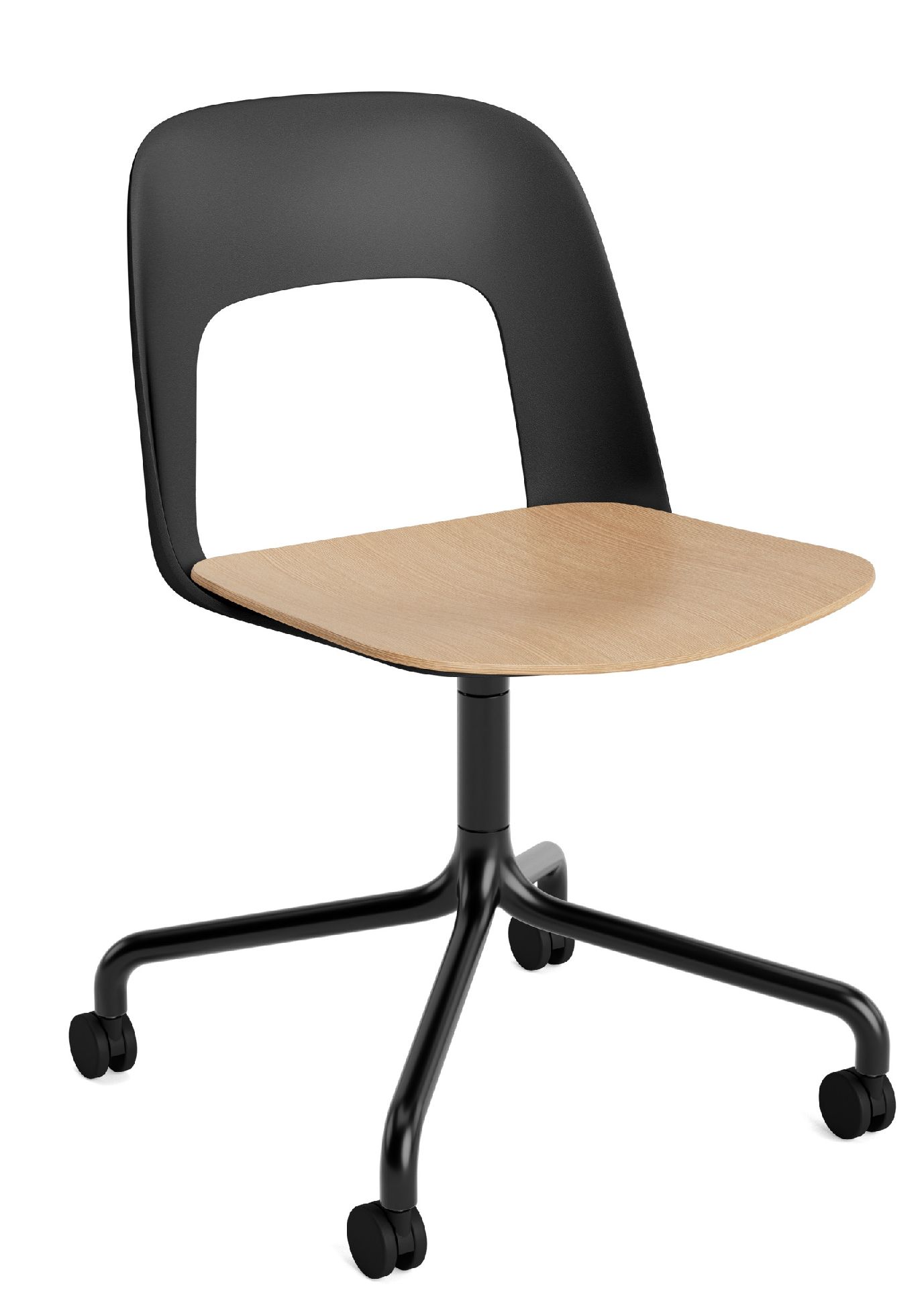 Layout Side Chair 162 4-star swivel chair Hay 
