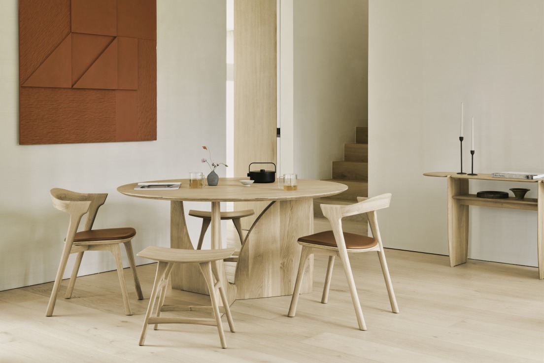 Geometric Dining Table round dining table Ethnicraft
