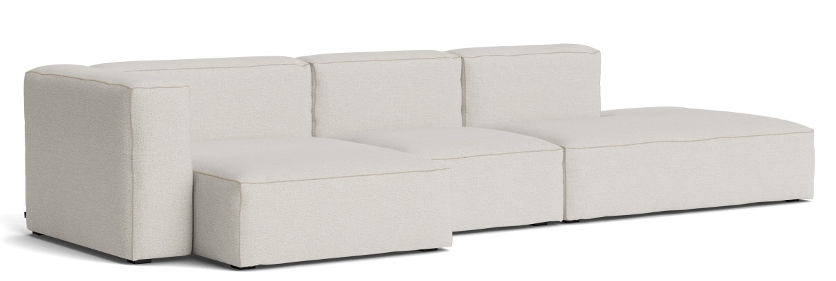 Mags Soft Sofa 3-seater Combination 4 with armrest left Hay 